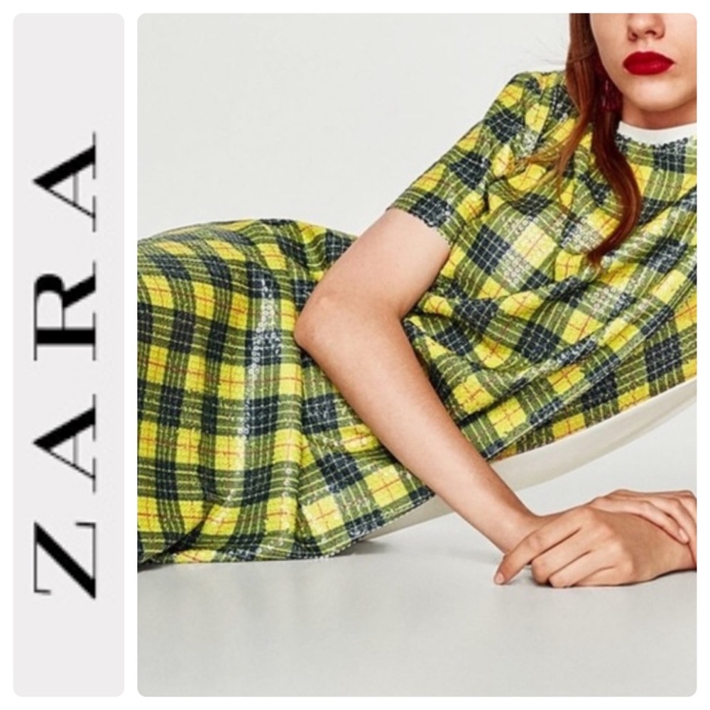 Zara Plaid Dress